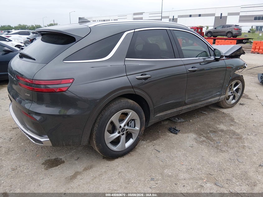 2026 Genesis Gv70 VIN KMUMADTB0TU229453 IAAI salvage auction — FRONT END, Salvage (Texas), sold $11,575 on 2026-07-14 (photo 4)