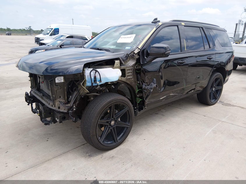 2024 Chevrolet Tahoe VIN 1GNSCRKD1RR169500 IAAI salvage auction — LEFT SIDE, Original (Texas), sold $22,750 on 2026-07-20 (photo 2)