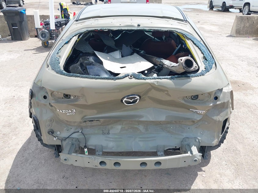 2024 Mazda 3 VIN JM1BPBYYXR1705874 IAAI salvage auction — REAR END, Original (Texas), sold $7,100 on 2026-07-12 (photo 6)