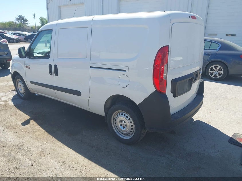 2019 Ram Promaster city VIN ZFBHRFAB4K6N53135 IAAI salvage auction — FRONT END, Salvage (Illinois), sold $1,625 on 2026-07-14 (photo 3)