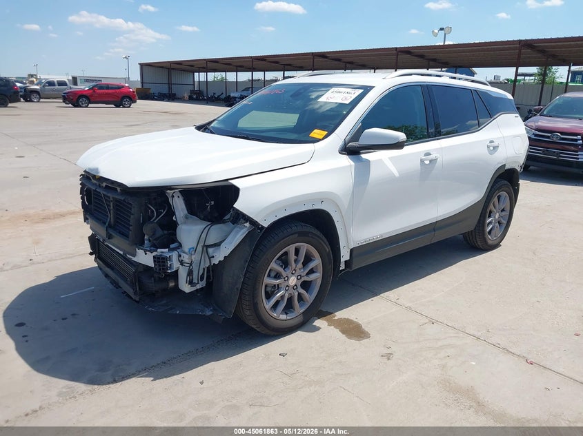 2024 Gmc Terrain VIN 3GKALVEG5RL371240 IAAI salvage auction — FRONT & REAR, Original (Texas), sold $7,050 on 2026-07-29 (photo 2)