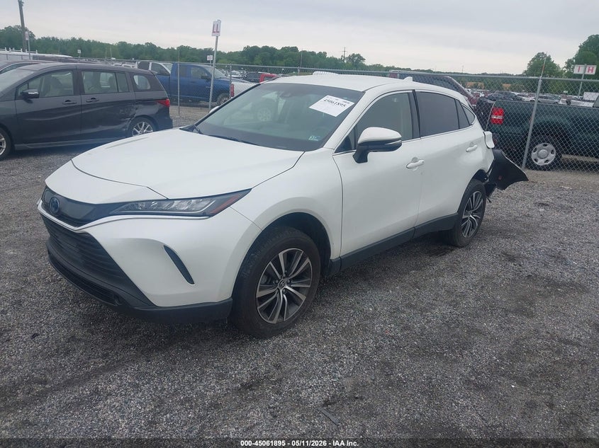 2022 Toyota Venza VIN JTEAAAAH7NJ092538 IAAI salvage auction — REAR END, Salvage - Greater Than 75% (Maryland), sold $5,900 on 2026-07-20 (photo 2)