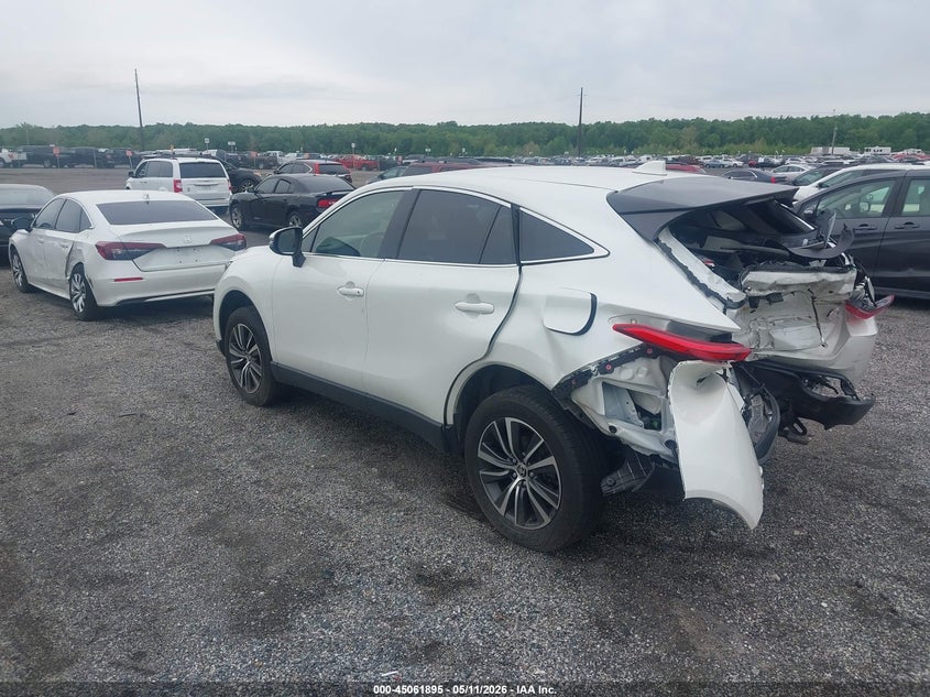 2022 Toyota Venza VIN JTEAAAAH7NJ092538 IAAI salvage auction — REAR END, Salvage - Greater Than 75% (Maryland), sold $5,900 on 2026-07-20 (photo 3)