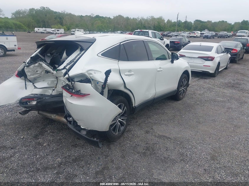 2022 Toyota Venza VIN JTEAAAAH7NJ092538 IAAI salvage auction — REAR END, Salvage - Greater Than 75% (Maryland), sold $5,900 on 2026-07-20 (photo 4)