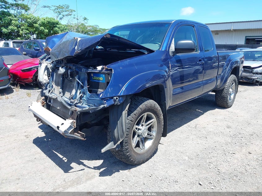 2005 Toyota Tacoma VIN 5TEUX42N85Z133559 IAAI salvage auction — FRONT END, Salvage Title (Hawaii), sold $1,100 on 2026-07-07 (photo 2)