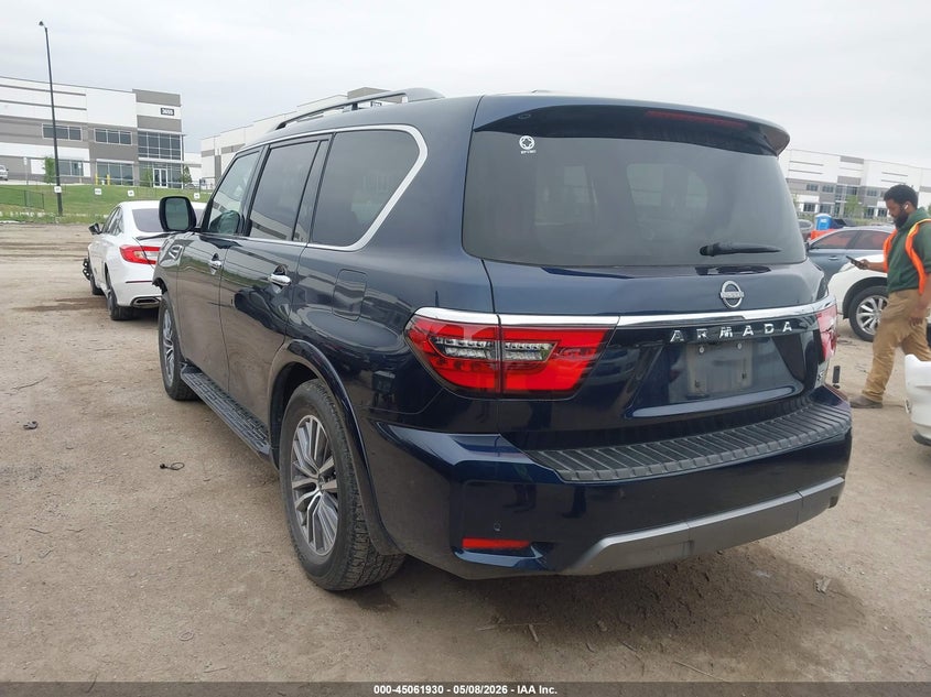 2023 Nissan Armada VIN JN8AY2BA6P9401013 IAAI salvage auction — FRONT END, Original (Texas), sold $16,000 on 2026-07-07 (photo 3)