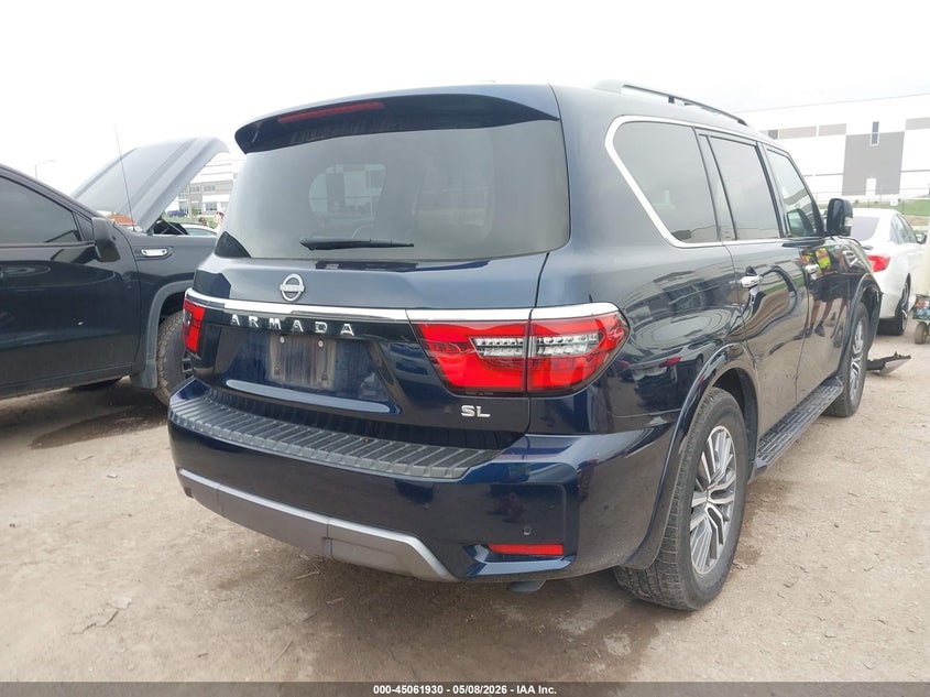2023 Nissan Armada VIN JN8AY2BA6P9401013 IAAI salvage auction — FRONT END, Original (Texas), sold $16,000 on 2026-07-07 (photo 4)