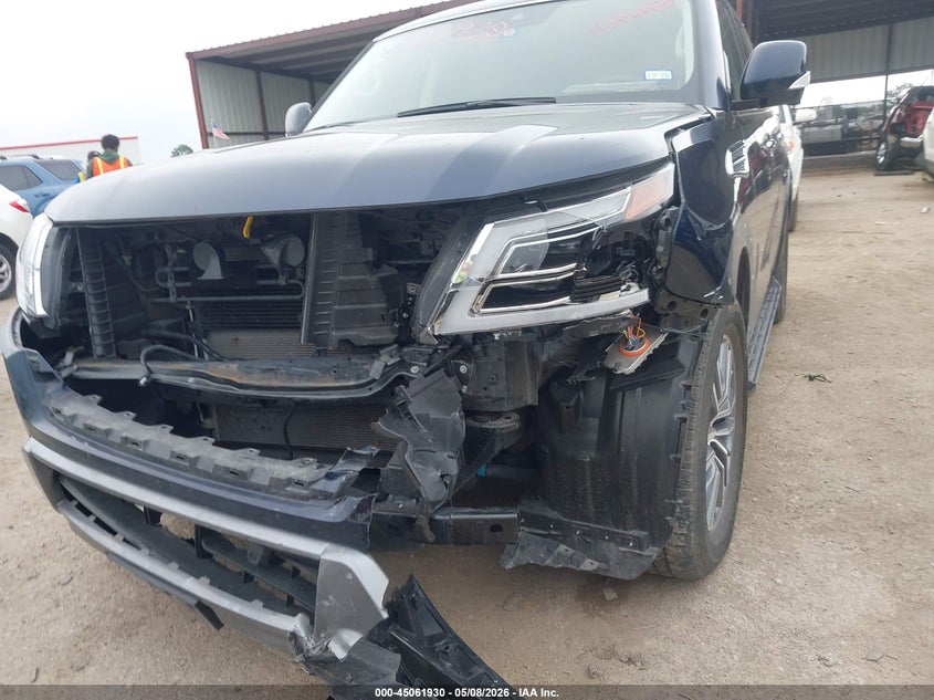 2023 Nissan Armada VIN JN8AY2BA6P9401013 IAAI salvage auction — FRONT END, Original (Texas), sold $16,000 on 2026-07-07 (photo 6)