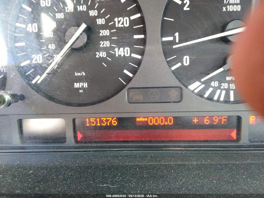 2003 BMW 5er VIN WBADT63443CK37035 IAAI salvage auction — NORMAL WEAR, Clear - Dealer Only (California), sold $450 on 2026-07-13 (photo 7)