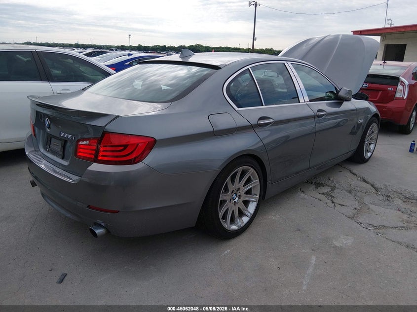2011 BMW 5 series VIN WBAFR7C50BC801445 IAAI salvage auction — NORMAL WEAR, Original (Texas), sold $1,150 on 2026-08-03 (photo 4)