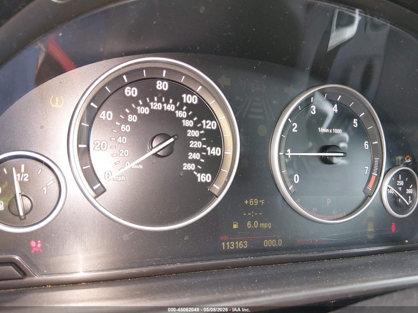 2011 BMW 5 series VIN WBAFR7C50BC801445 IAAI salvage auction — NORMAL WEAR, Original (Texas), sold $1,150 on 2026-08-03 (photo 7)