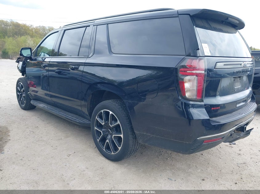 2021 Chevrolet Suburban VIN 1GNSKEKD8MR349898 IAAI salvage auction — FRONT END, Salvage (Massachusetts), sold $13,700 on 2026-07-28 (photo 3)
