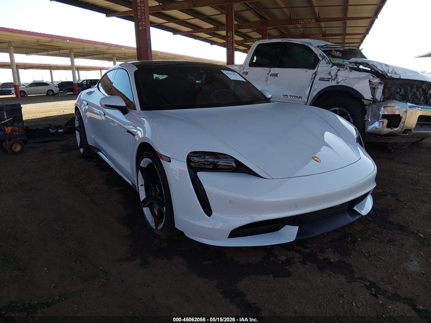 2020 Porsche Taycan VIN WP0AC2Y17LSA72121 IAAI salvage auction — LEFT REAR, Salvage (Arizona), sold $30,950 on 2026-07-16 (photo 1)