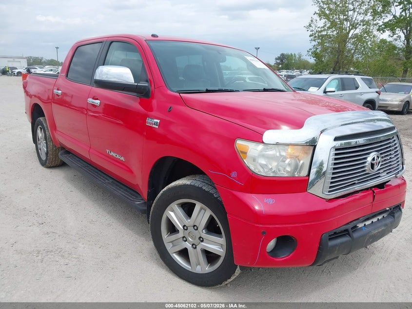 2010 Toyota Tundra VIN 5TFHW5F15AX157935 IAAI salvage auction — UNKNOWN, Salvage (Illinois), sold $5,250 on 2026-07-21 (photo 1)