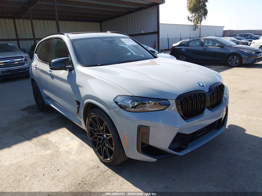 2024 BMW X3 m VIN 5YM13EC07R9U77710 IAAI salvage auction — LEFT REAR, Salvage (California), sold $39,700 on 2026-07-06 (photo 1)