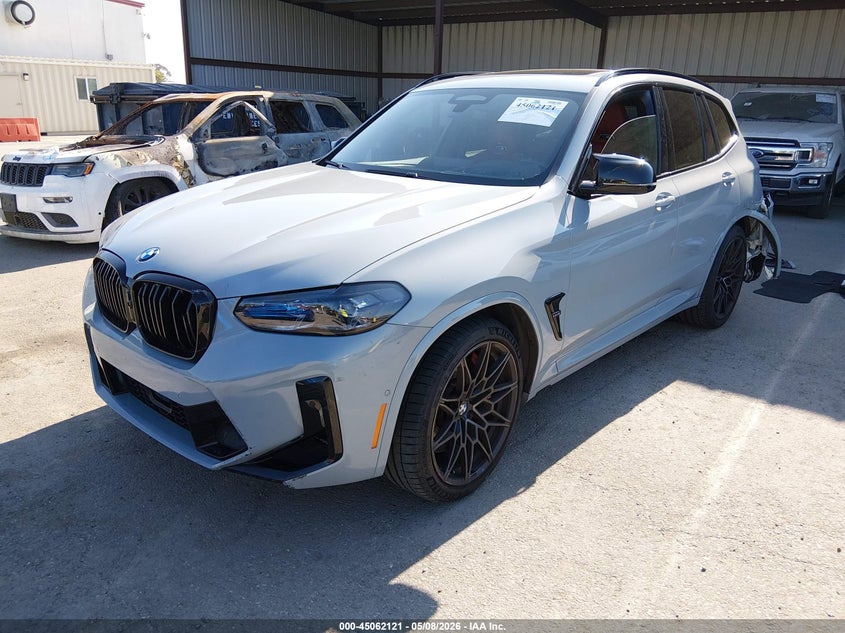 2024 BMW X3 m VIN 5YM13EC07R9U77710 IAAI salvage auction — LEFT REAR, Salvage (California), sold $39,700 on 2026-07-06 (photo 2)
