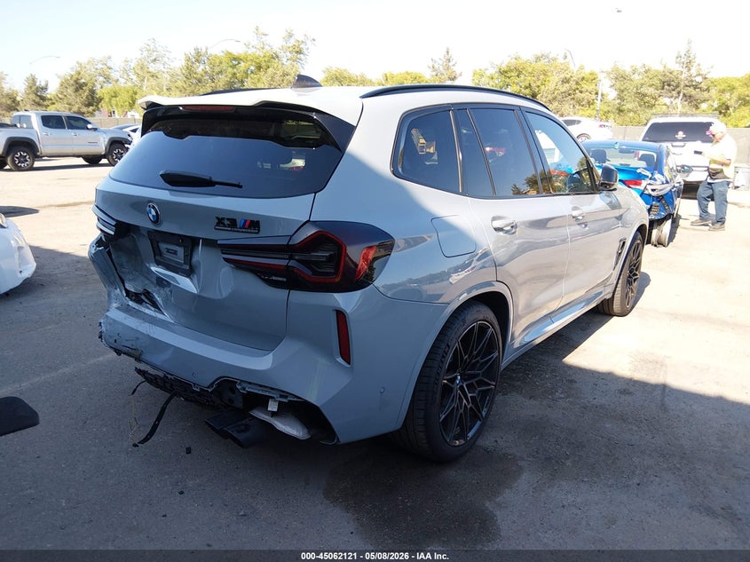 2024 BMW X3 m VIN 5YM13EC07R9U77710 IAAI salvage auction — LEFT REAR, Salvage (California), sold $39,700 on 2026-07-06 (photo 4)