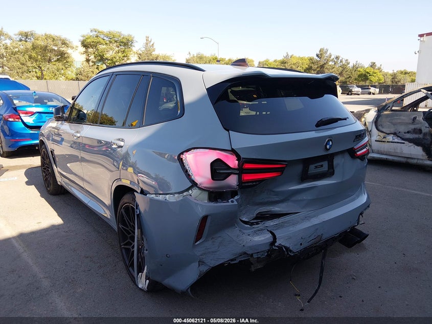 2024 BMW X3 m VIN 5YM13EC07R9U77710 IAAI salvage auction — LEFT REAR, Salvage (California), sold $39,700 on 2026-07-06 (photo 6)