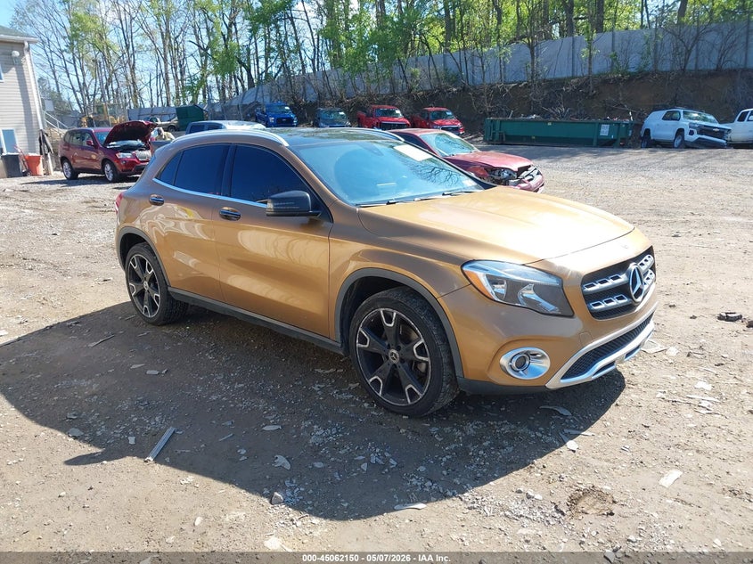 2018 Mercedes-benz Gla-klasse VIN WDCTG4GB5JJ409544 IAAI salvage auction — LEFT SIDE, Salvage (Pennsylvania), sold $3,250 on 2026-07-14 (photo 1)