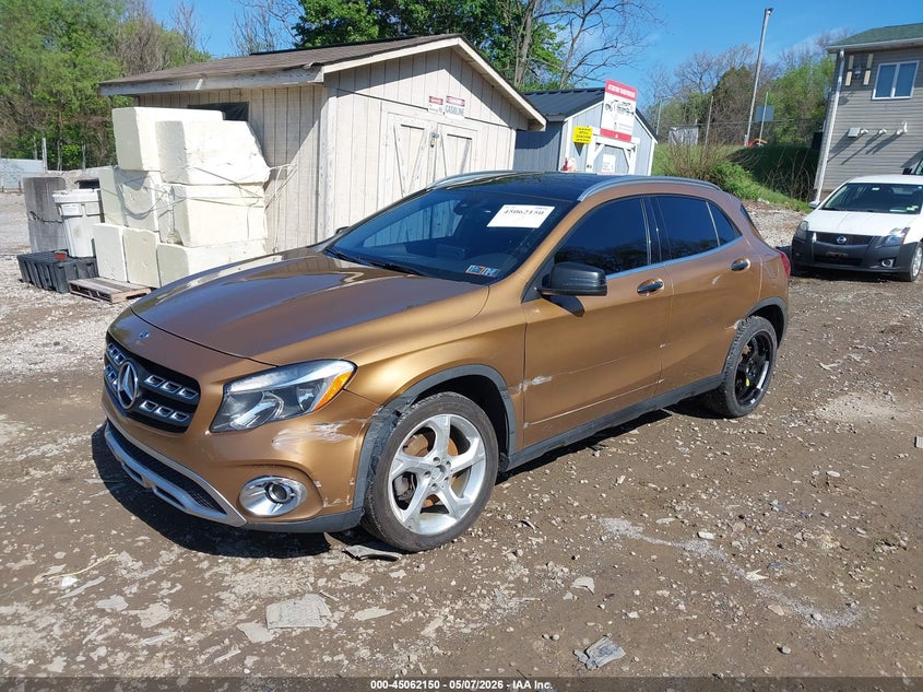 2018 Mercedes-benz Gla-klasse VIN WDCTG4GB5JJ409544 IAAI salvage auction — LEFT SIDE, Salvage (Pennsylvania), sold $3,250 on 2026-07-14 (photo 2)