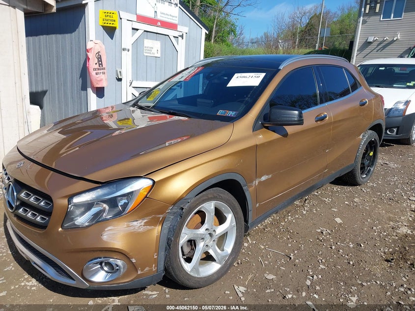 2018 Mercedes-benz Gla-klasse VIN WDCTG4GB5JJ409544 IAAI salvage auction — LEFT SIDE, Salvage (Pennsylvania), sold $3,250 on 2026-07-14 (photo 6)