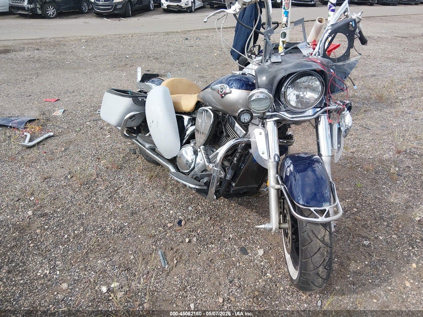 2004 Kawasaki Vn1500 VIN JKBVNAL144A028360 IAAI salvage auction — FRONT END, Salvage (Utah), sold $150 on 2026-07-07 (photo 1)