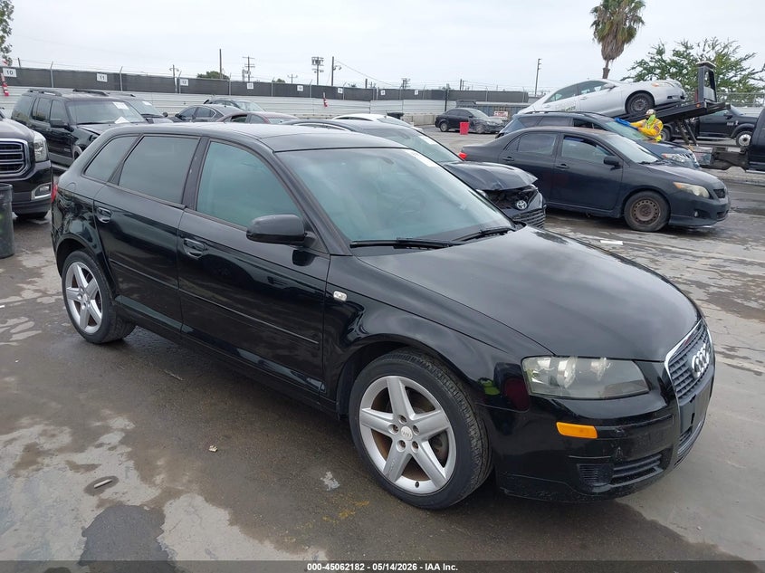 2006 Audi A3 VIN WAUNF68P96A001088 IAAI salvage auction — FRONT END, Clear - Dealer Only (California), sold $725 on 2026-07-15 (photo 1)