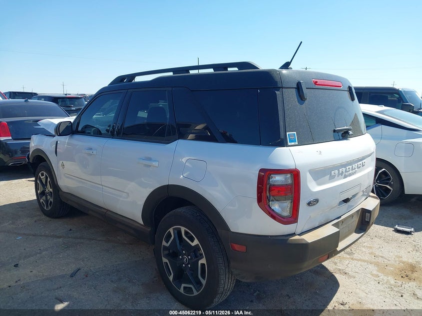 2024 Ford Bronco sport VIN 3FMCR9C68RRE12487 IAAI salvage auction — FRONT END, Original (Texas), sold $4,550 on 2026-07-09 (photo 3)