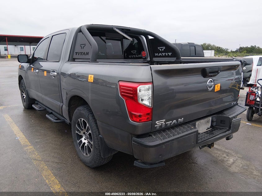 2021 Nissan TITAN VIN 1N6AA1EF8MN515497 IAAI salvage auction — RIGHT REAR, Salvage (Texas), sold $7,375 on 2026-07-23 (photo 3)