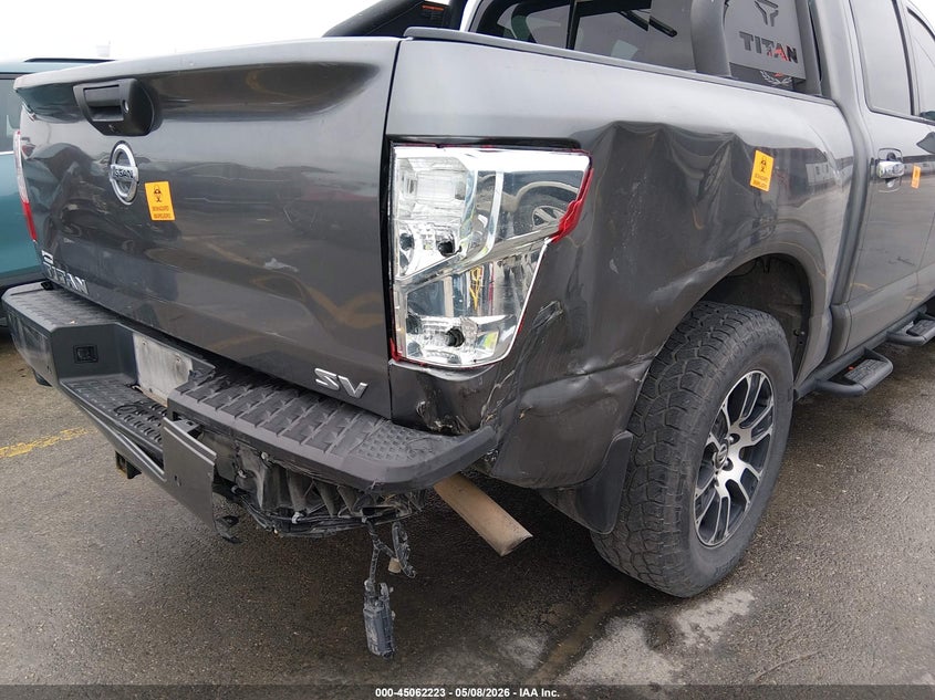 2021 Nissan TITAN VIN 1N6AA1EF8MN515497 IAAI salvage auction — RIGHT REAR, Salvage (Texas), sold $7,375 on 2026-07-23 (photo 6)
