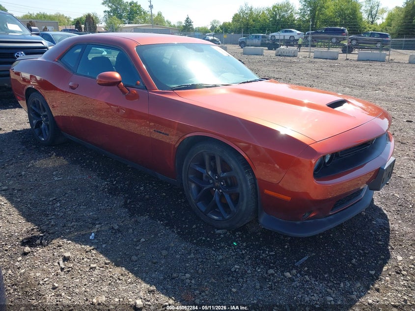 2020 Dodge Challenger VIN 2C3CDZBT3LH174498 IAAI salvage auction — LEFT SIDE, Original (Texas), sold $10,500 on 2026-07-09 (photo 1)