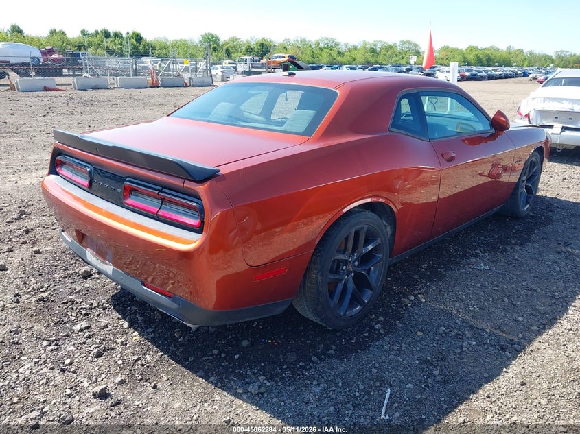 2020 Dodge Challenger VIN 2C3CDZBT3LH174498 IAAI salvage auction — LEFT SIDE, Original (Texas), sold $10,500 on 2026-07-09 (photo 4)
