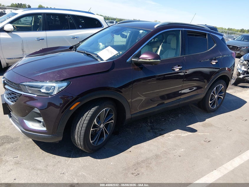 2020 Buick Encore gx VIN KL4MMFSL4LB074430 IAAI salvage auction — RIGHT FRONT, Salvage (North Carolina), sold $1,525 on 2026-07-15 (photo 2)