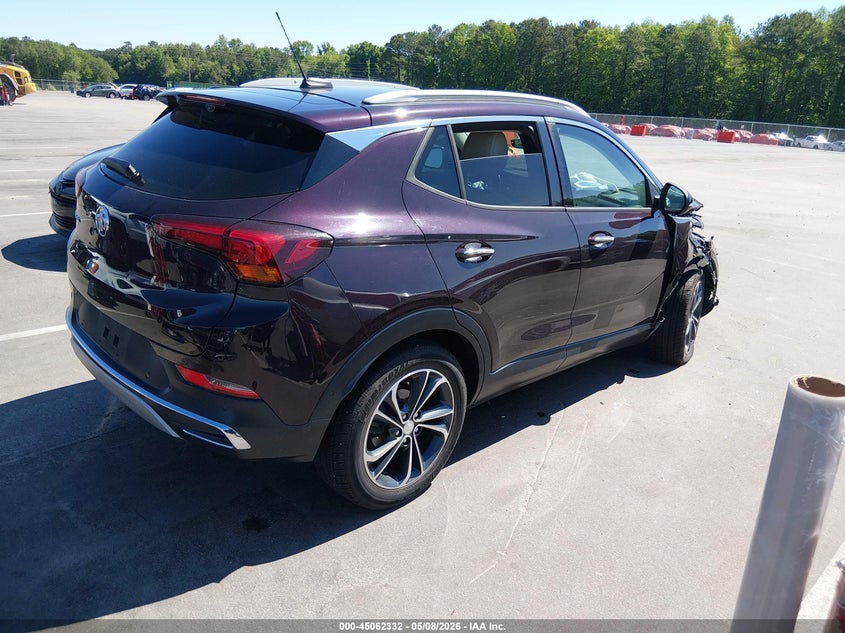 2020 Buick Encore gx VIN KL4MMFSL4LB074430 IAAI salvage auction — RIGHT FRONT, Salvage (North Carolina), sold $1,525 on 2026-07-15 (photo 4)