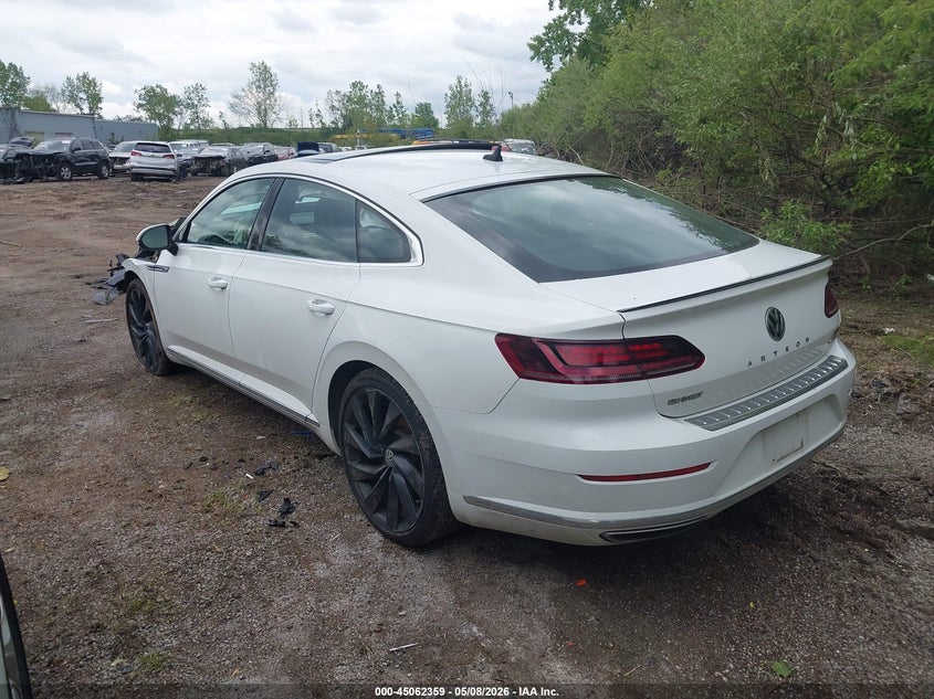 2019 Volkswagen Arteon VIN WVWSR7AN1KE024573 IAAI salvage auction — FRONT END, Salvage (Ohio), sold $2,450 on 2026-07-14 (photo 3)