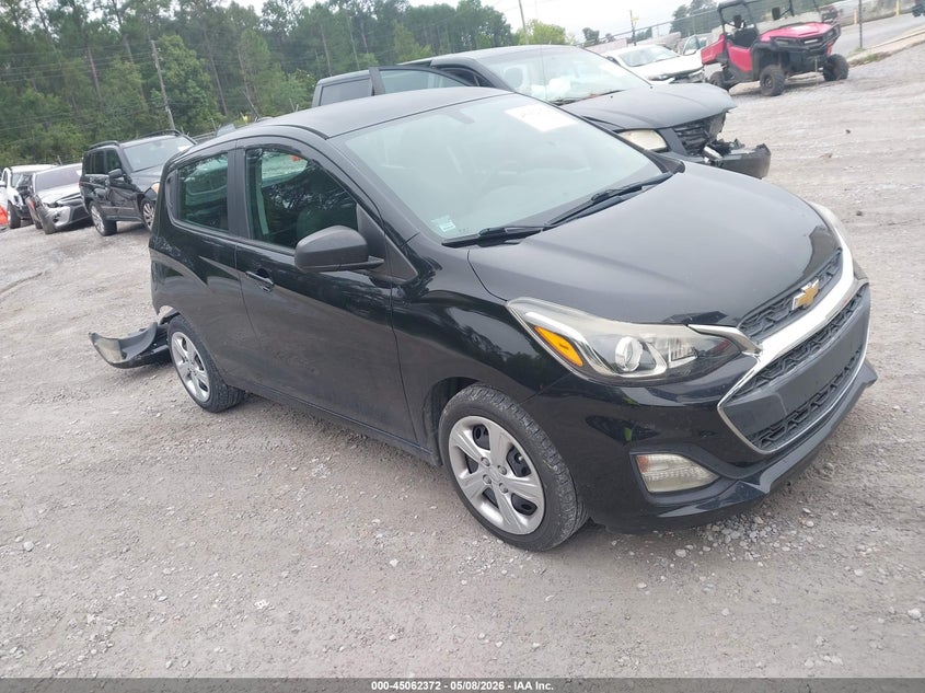 2020 Chevrolet Spark VIN KL8CB6SA2LC476777 IAAI salvage auction — REAR END, Salvage (Mississippi), sold $1,350 on 2026-07-10 (photo 1)