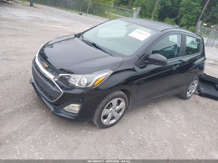 2020 Chevrolet Spark VIN KL8CB6SA2LC476777 IAAI salvage auction — REAR END, Salvage (Mississippi), sold $1,350 on 2026-07-10 (photo 2)