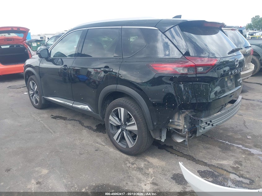 2023 Nissan Rogue VIN JN8BT3DDXPW321327 IAAI salvage auction — REAR END, Salvage (Utah), sold $8,000 on 2026-07-30 (photo 3)