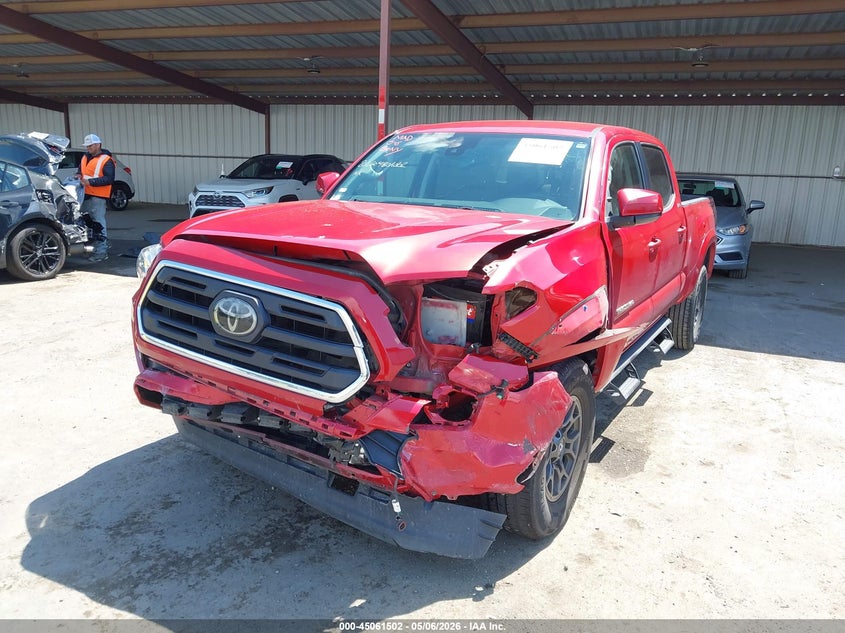 2018 Toyota Tacoma VIN 3TMBZ5DN0JM012391 IAAI salvage auction — LEFT FRONT, Salvage (California), sold $8,550 on 2026-07-09 (photo 6)