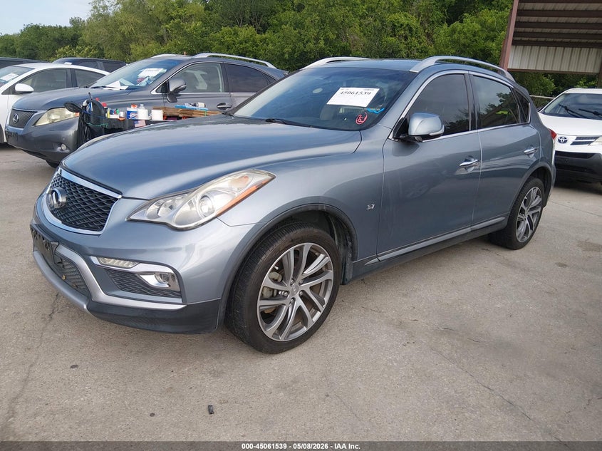 2017 Infiniti Qx50 VIN JN1BJ0RP3HM384109 IAAI salvage auction — NORMAL WEAR, Clear (Texas), sold $1,700 on 2026-07-20 (photo 2)