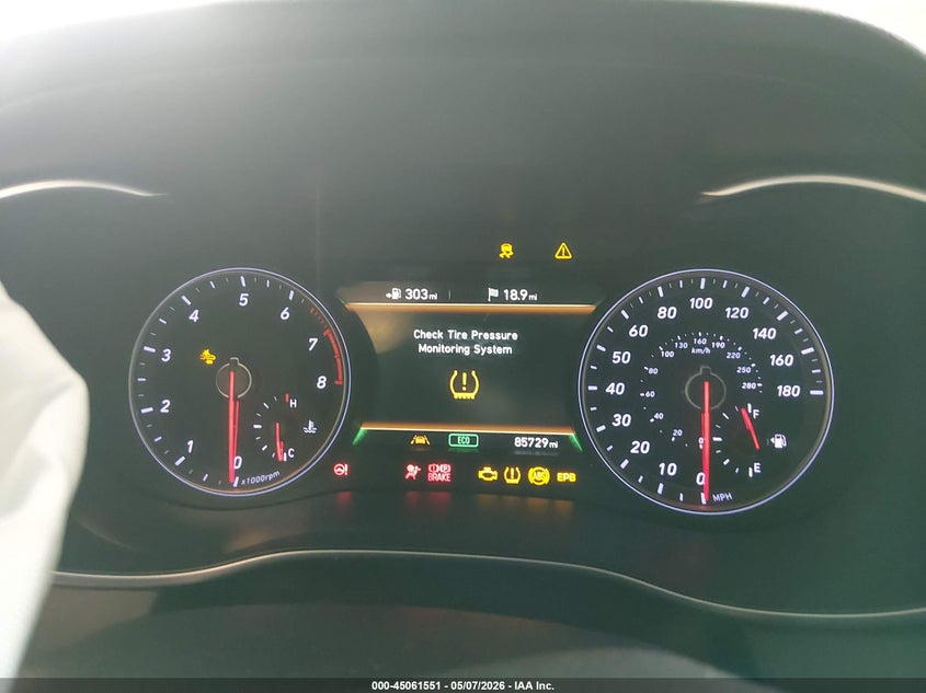 2019 Genesis G70 VIN KMTG54LEXKU037617 IAAI salvage auction — FRONT END, Salvage (Tennessee), sold $2,100 on 2026-07-06 (photo 7)