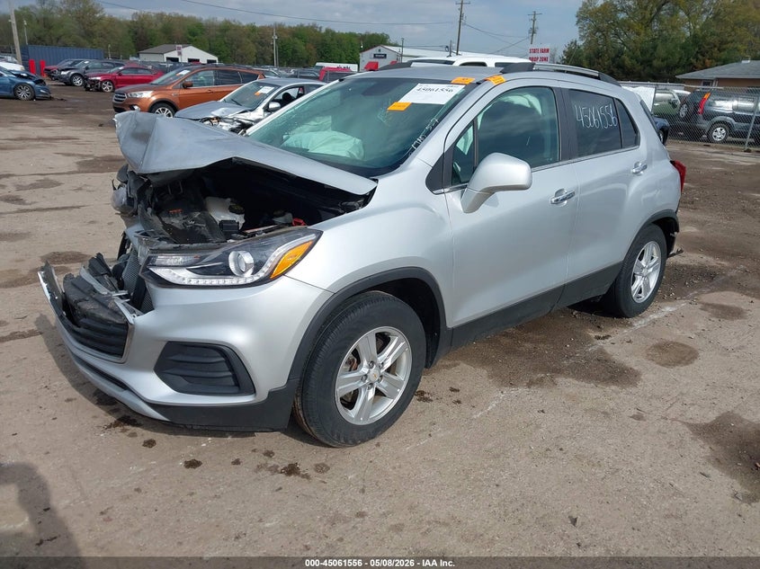 2018 Chevrolet Trax VIN KL7CJLSB3JB679064 IAAI salvage auction — FRONT END, Clear (Indiana), sold $500 on 2026-07-14 (photo 2)