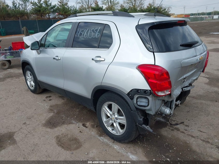 2018 Chevrolet Trax VIN KL7CJLSB3JB679064 IAAI salvage auction — FRONT END, Clear (Indiana), sold $500 on 2026-07-14 (photo 3)