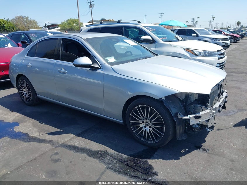 2025 Mercedes-benz C-klasse VIN W1KAF4GB2SR300242 IAAI salvage auction — FRONT END, Salvage Certificate (California), sold $21,200 on 2026-07-08 (photo 1)