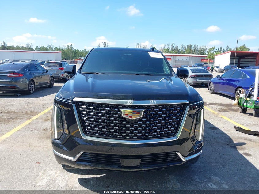 2025 Cadillac Escalade VIN 1GYS9LRL5SR330982 IAAI salvage auction — ENGINE BURN, Rebuildable (Florida), sold $59,750 on 2026-07-27 (photo 6)