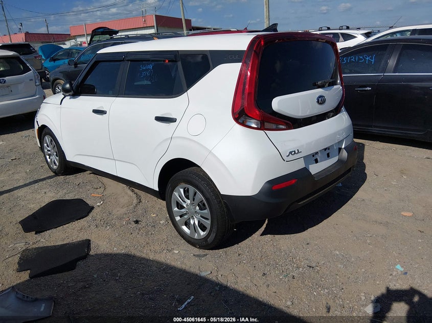 2020 Kia Soul VIN KNDJ22AU7L7030734 IAAI salvage auction — FRONT END, Salvage Title, sold $825 on 2026-07-23 (photo 3)