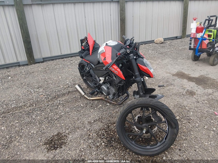2025 Cf moto 300nk VIN LCEPDPL14S6001507 IAAI salvage auction — ALL OVER, Salvage (Louisiana), sold $50 on 2026-07-29 (photo 1)