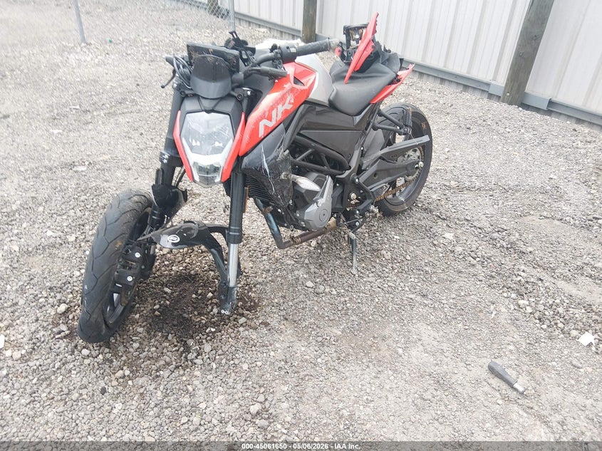 2025 Cf moto 300nk VIN LCEPDPL14S6001507 IAAI salvage auction — ALL OVER, Salvage (Louisiana), sold $50 on 2026-07-29 (photo 2)