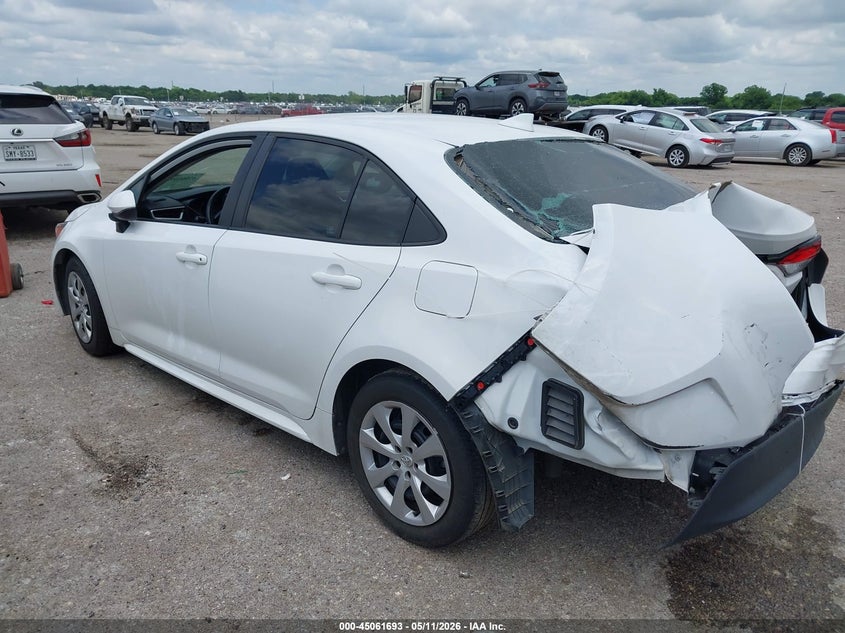 2023 Toyota Corolla VIN 5YFB4MDE0PP043201 IAAI salvage auction — REAR END, Original (Texas), sold $4,950 on 2026-07-21 (photo 3)