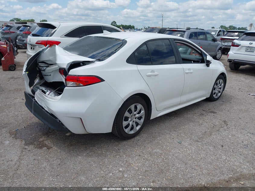2023 Toyota Corolla VIN 5YFB4MDE0PP043201 IAAI salvage auction — REAR END, Original (Texas), sold $4,950 on 2026-07-21 (photo 4)